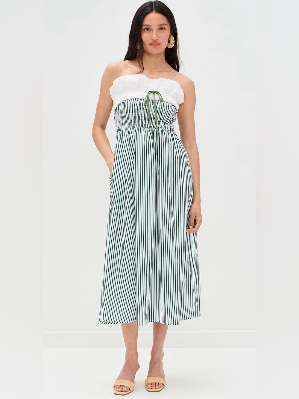 Bailey Rose - Striped Midi Dress